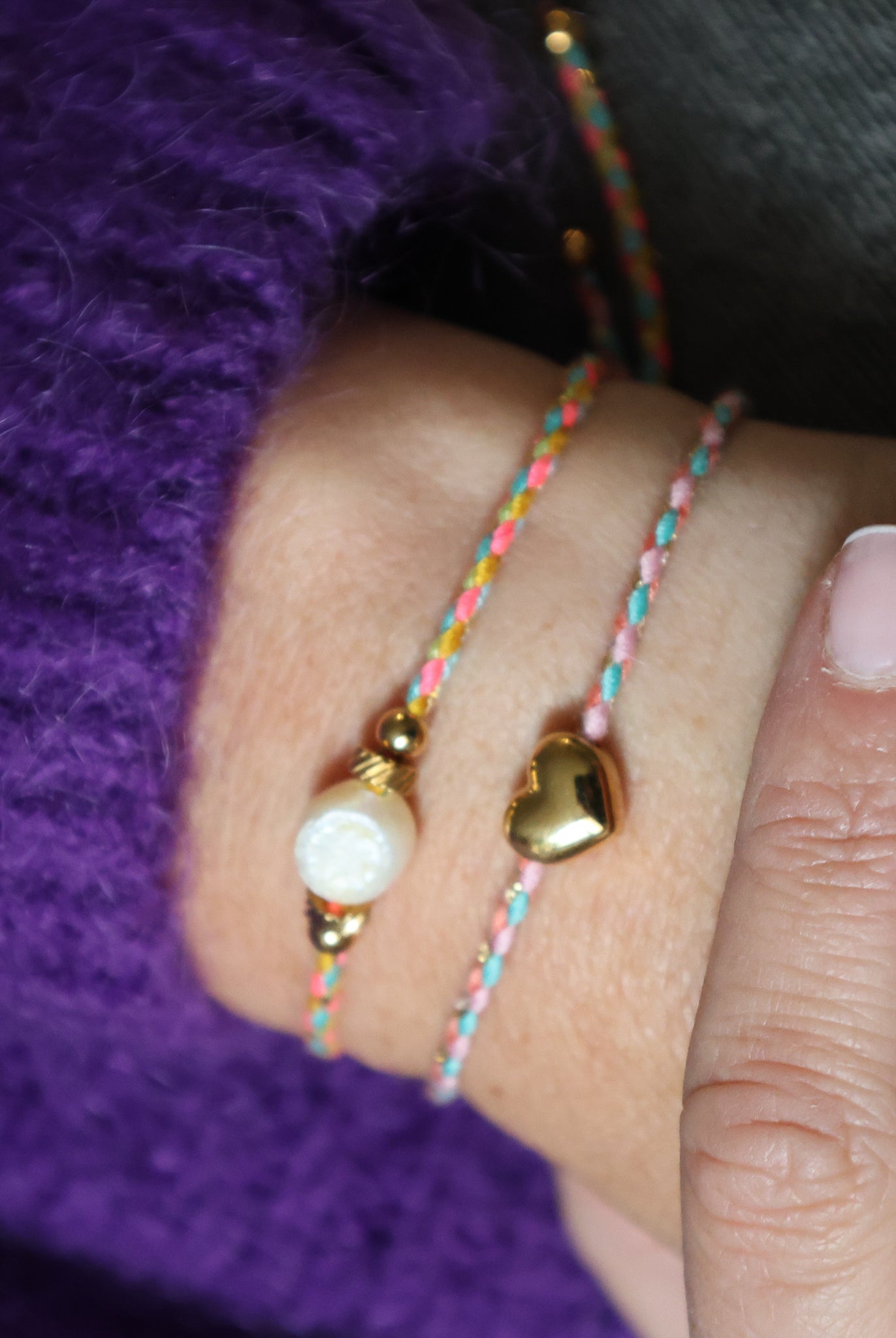 Bracelet lien tressé