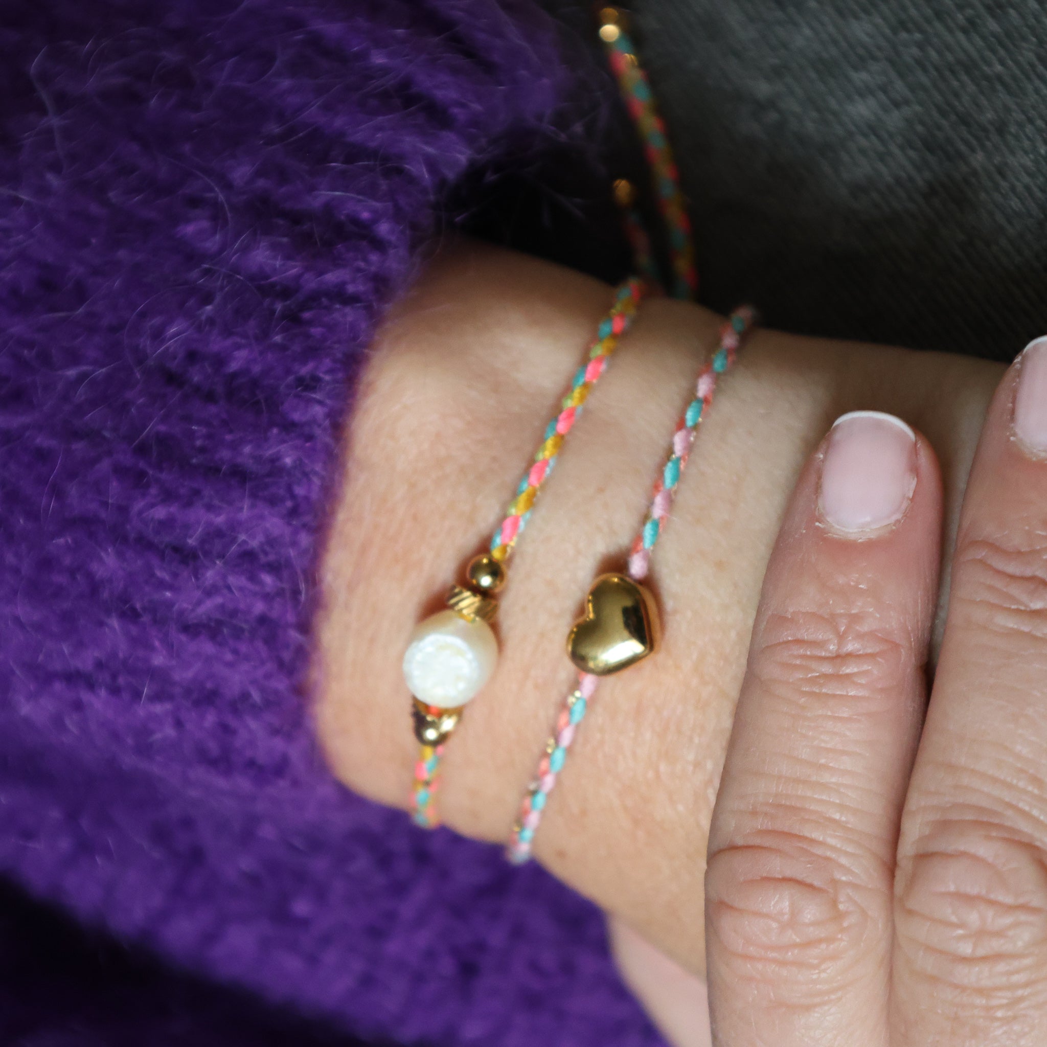 Bracelet lien tressé