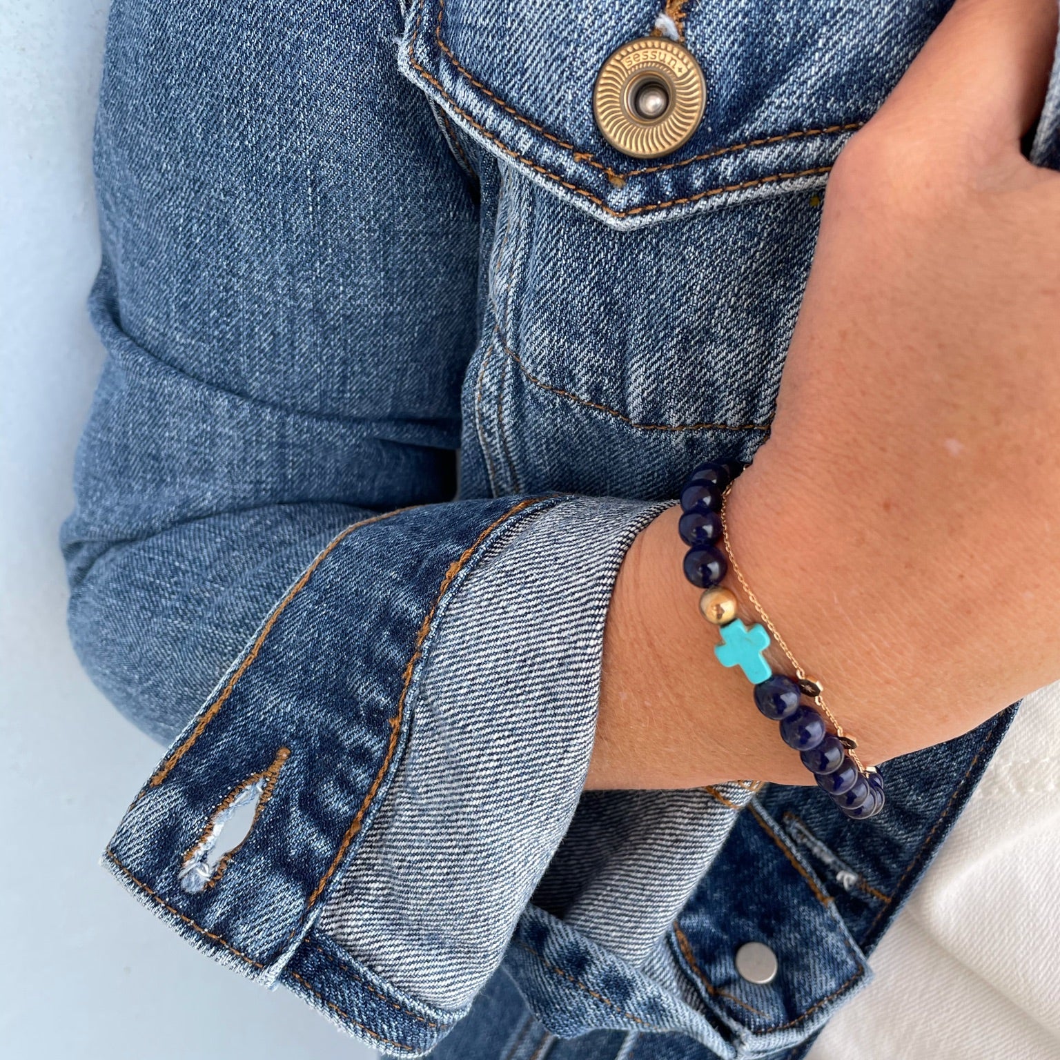 Bracelet santa giulia bleu