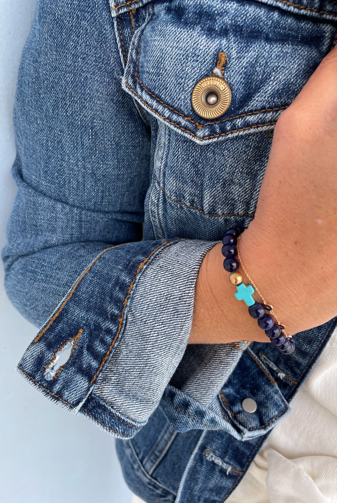 Bracelet santa giulia bleu