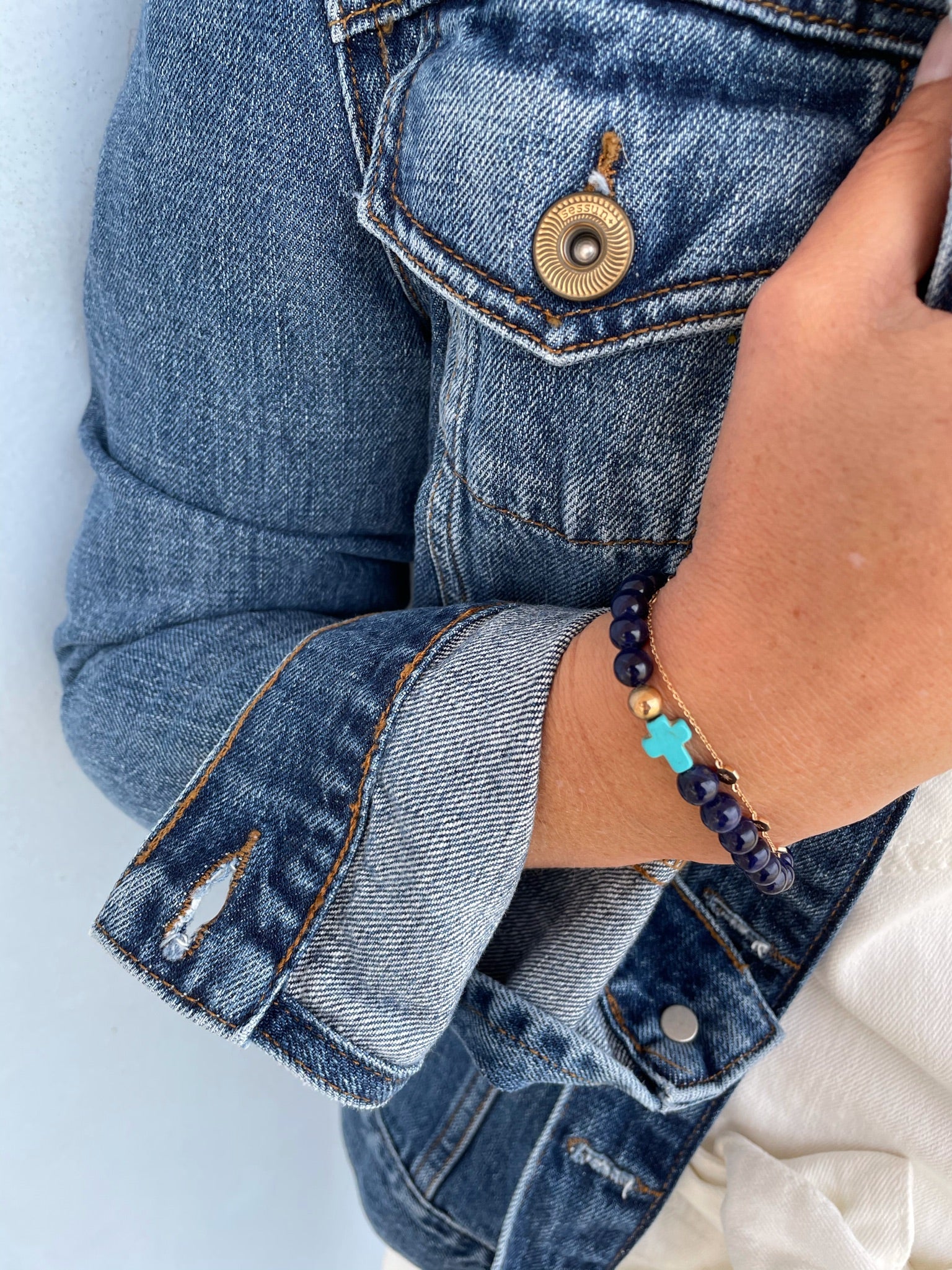 Bracelet santa giulia bleu