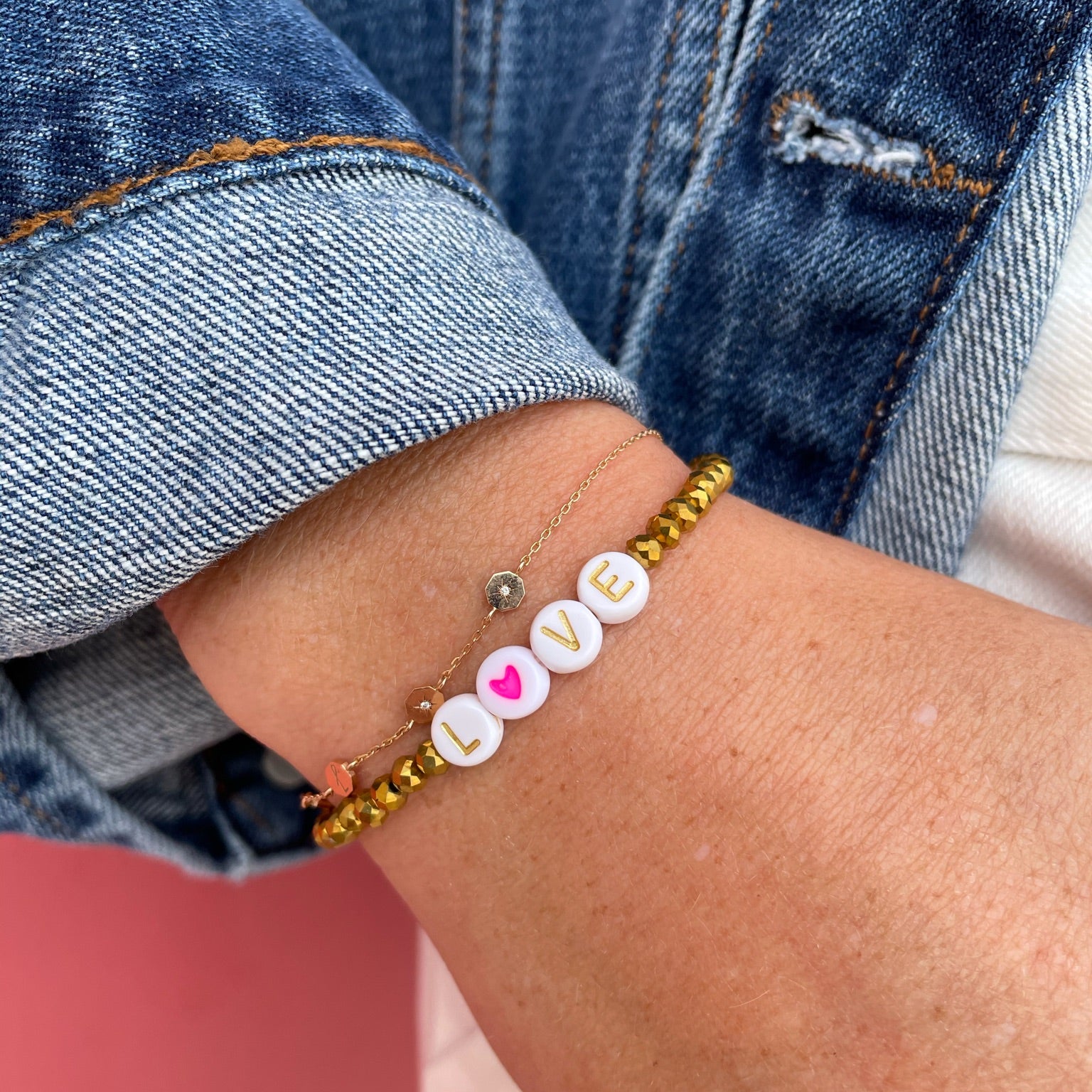 Capo di feno_perles fretes en hématite dorée