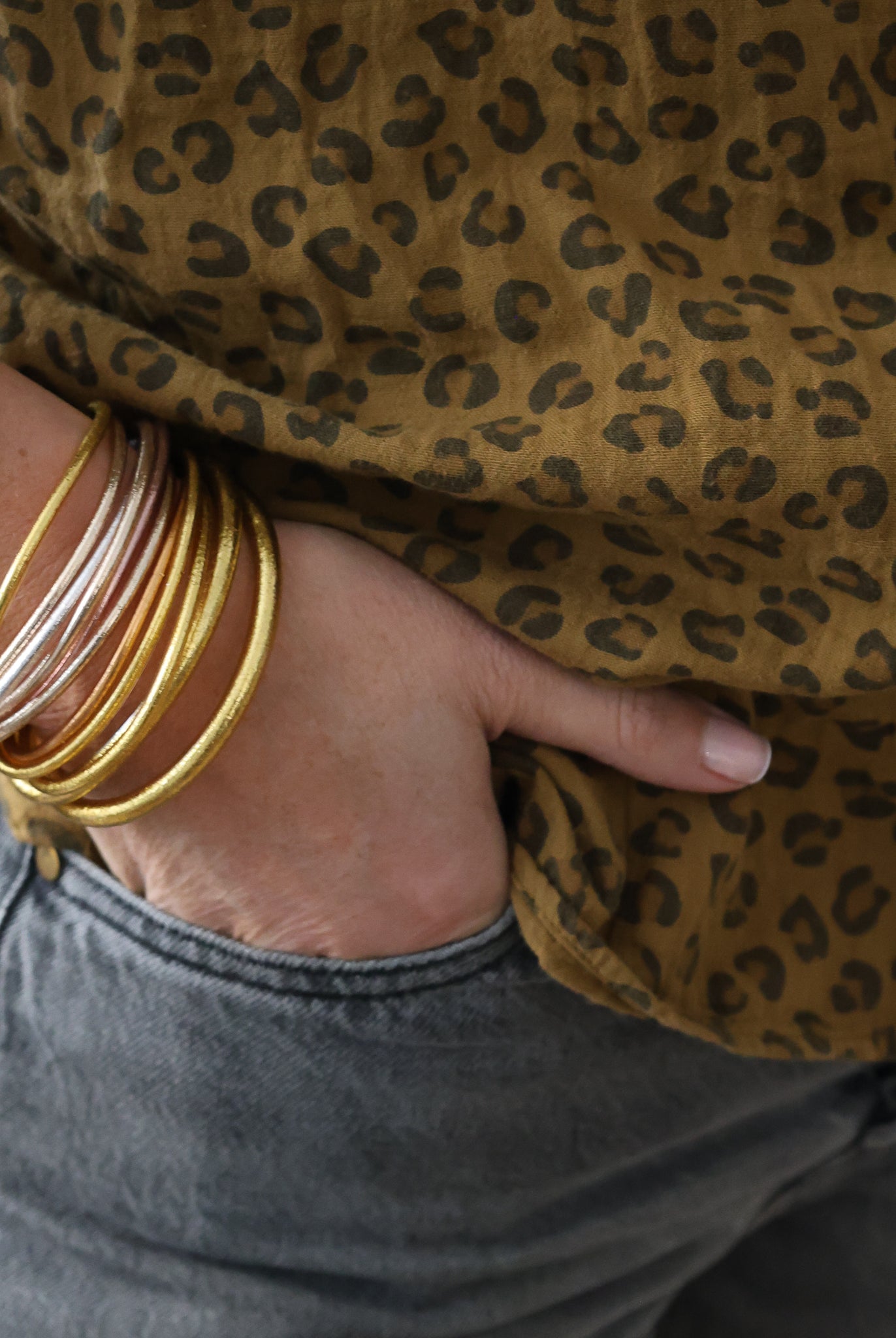 bracelet jonc boudhiste