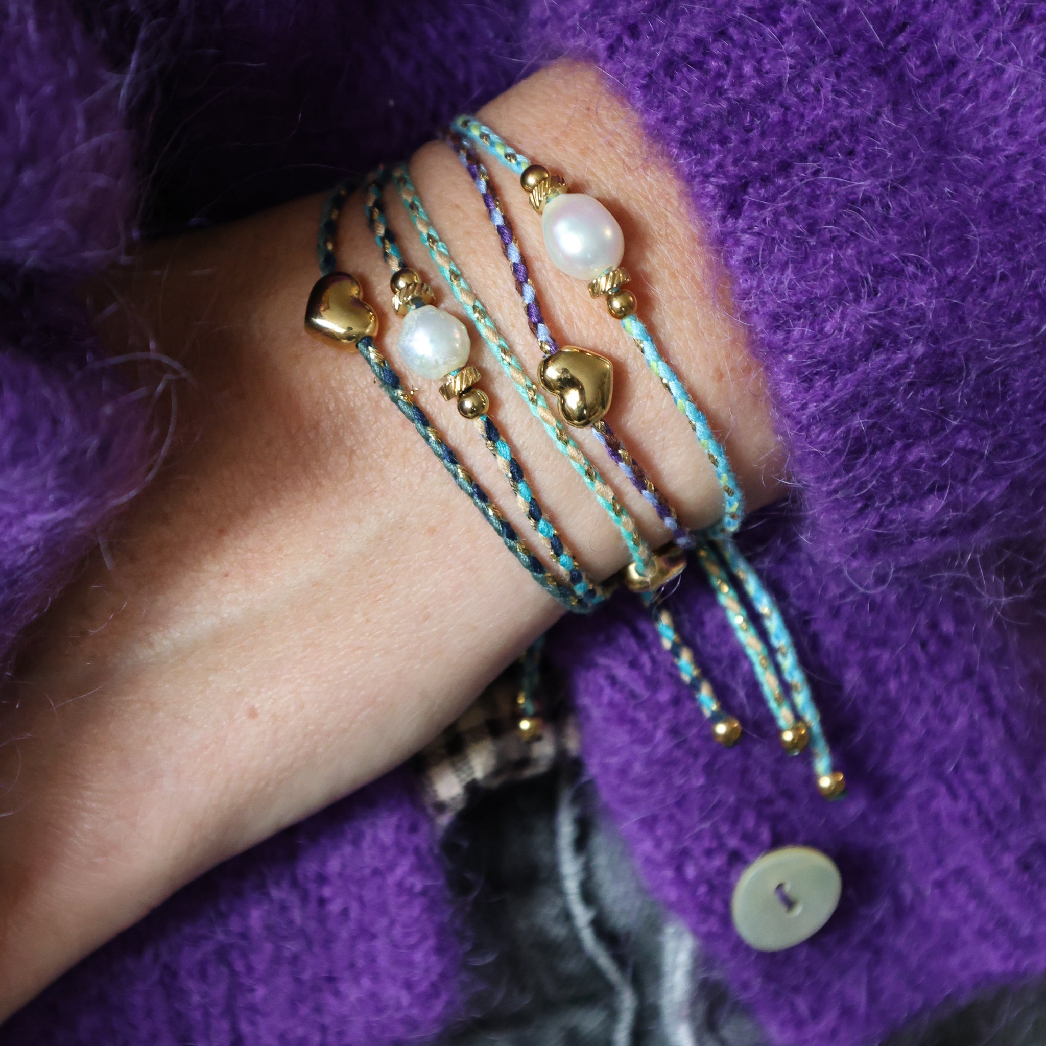 bracelet lien tressé 2