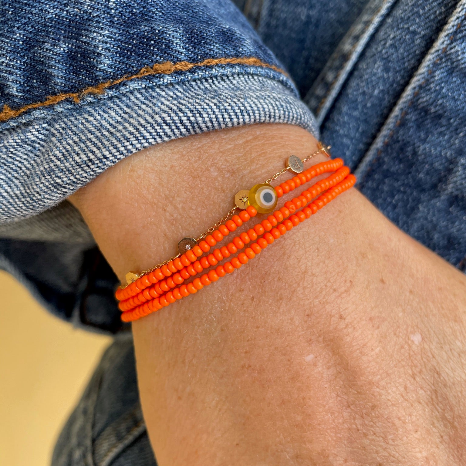 bracelet oia orange