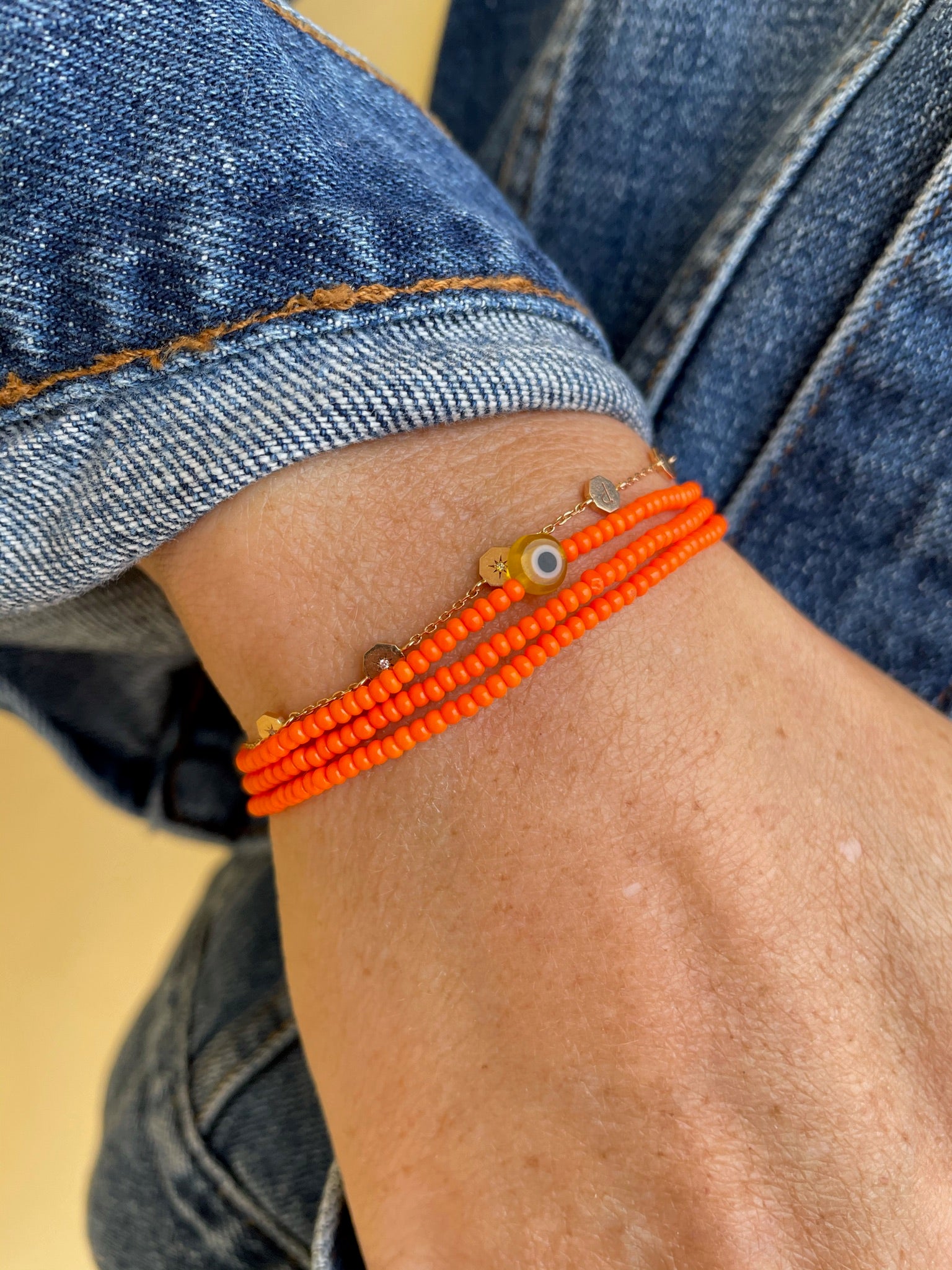 bracelet oia orange
