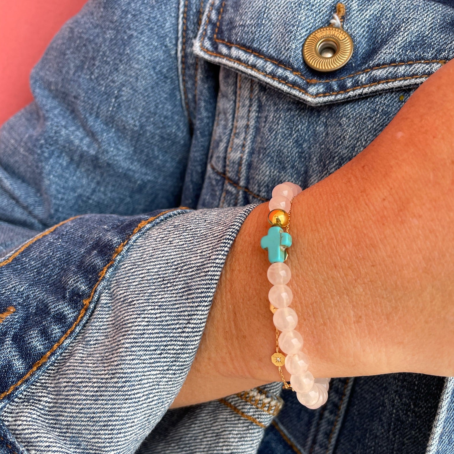 bracelet santa giulia rose