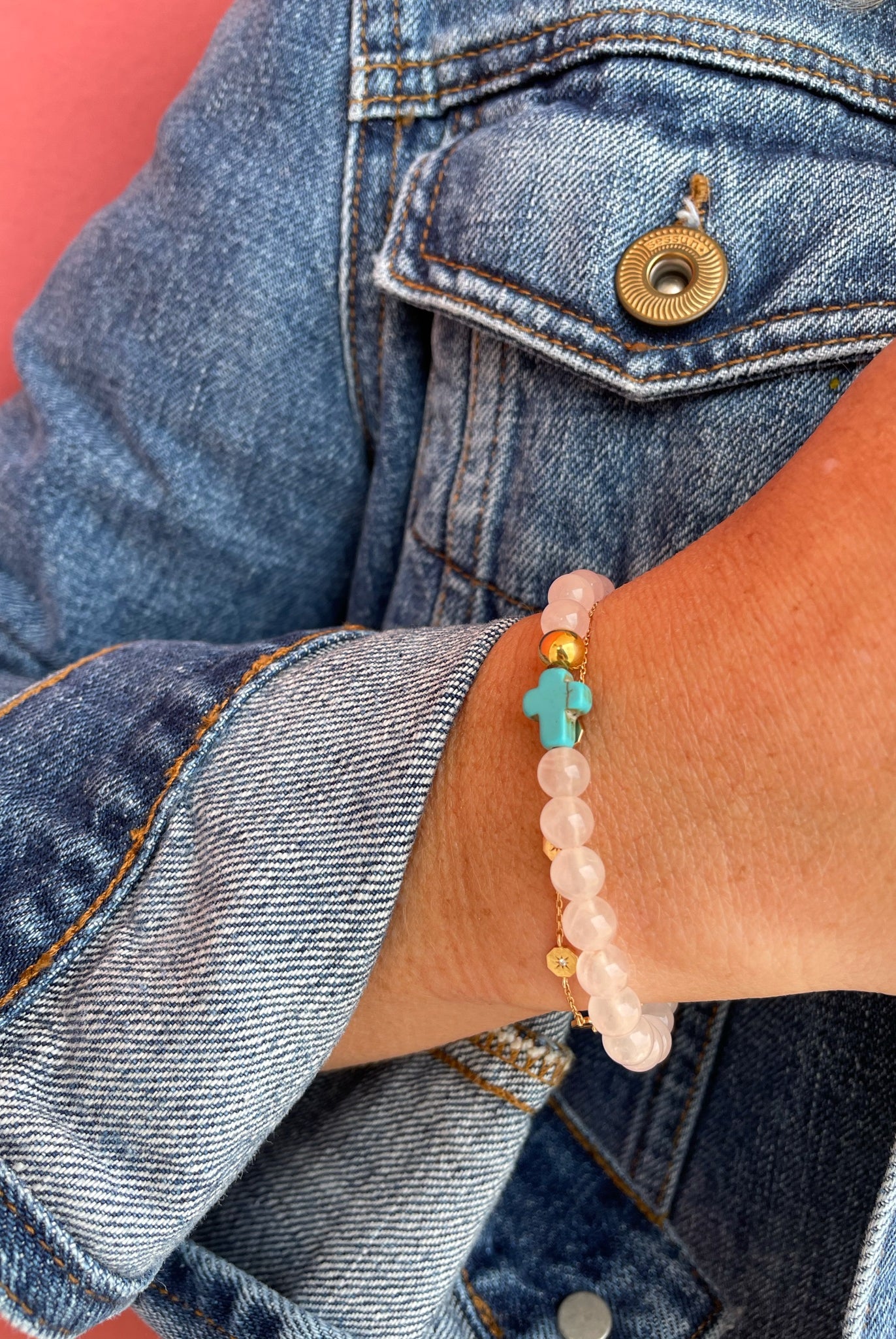 bracelet santa giulia rose