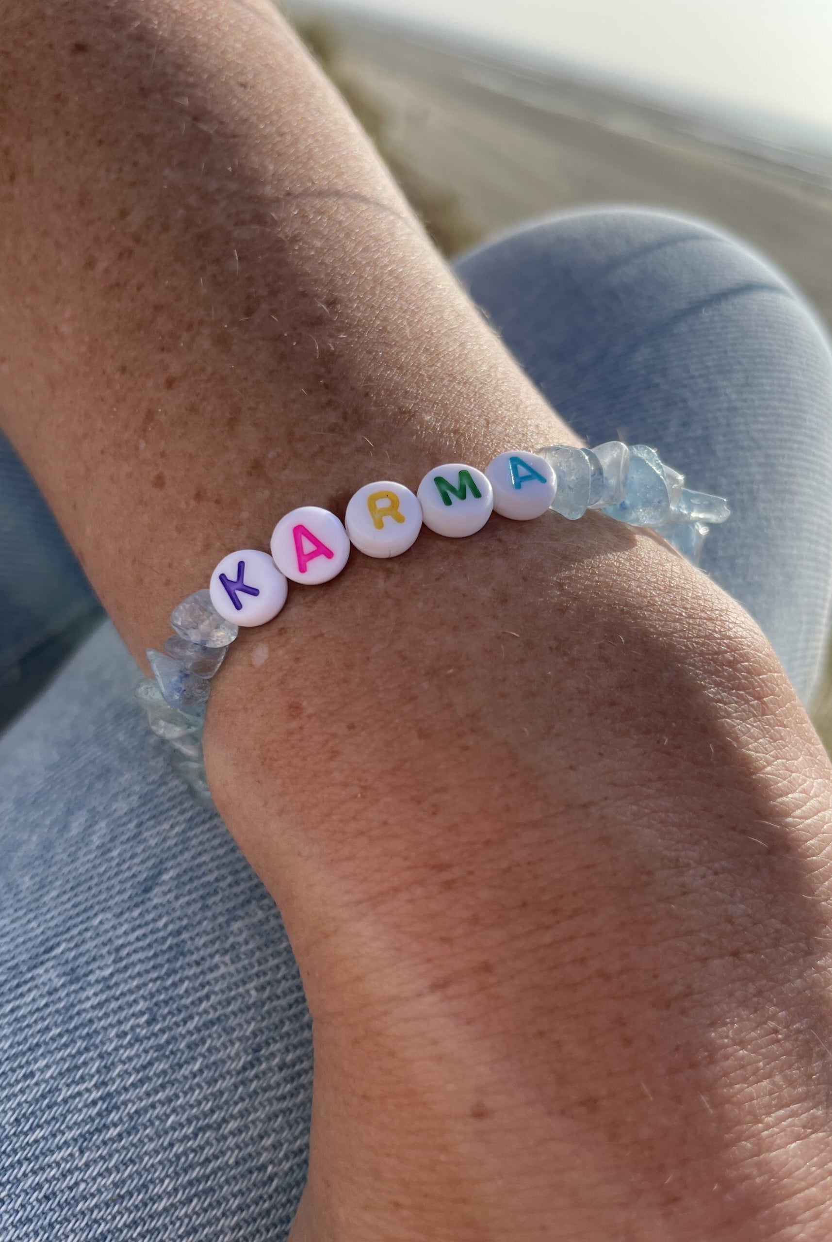 bracelet tikehau bleu Karma