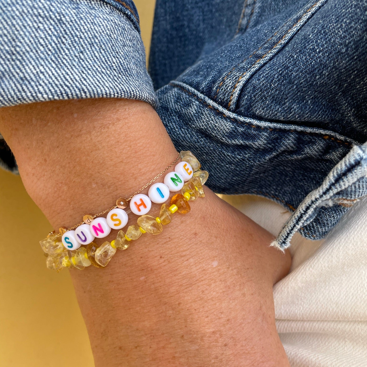 bracelet tikehau citrine Sunshine