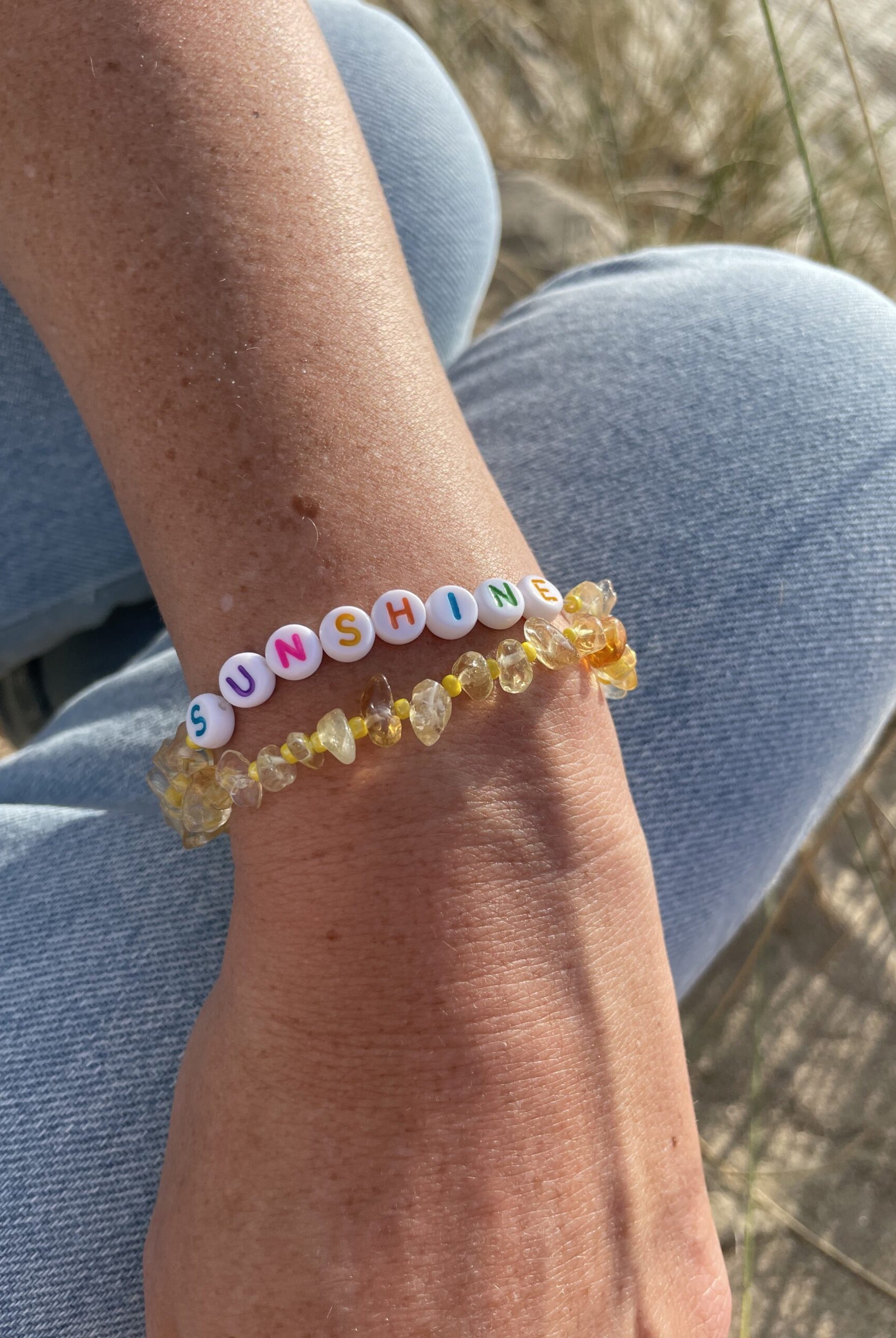 bracelet tikehau citrine sunshine dunes