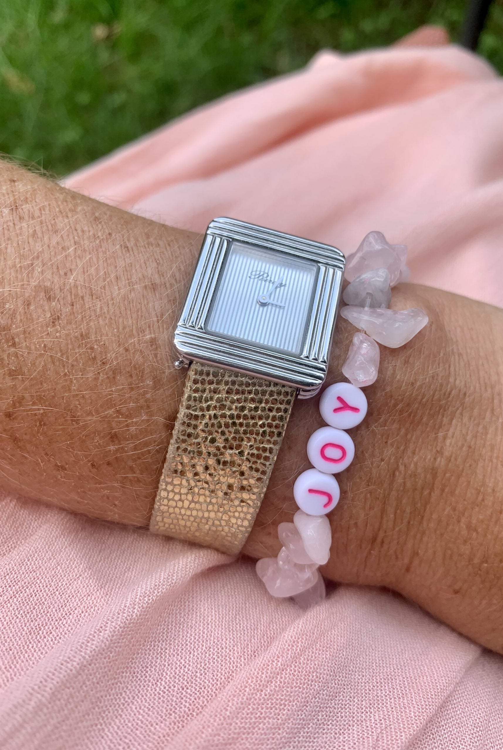 bracelet tikehau rose jade JOY