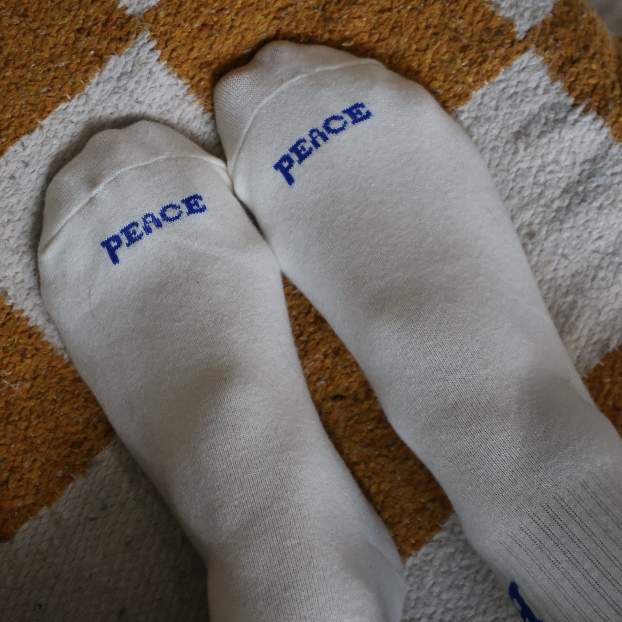 chaussettes peace & love