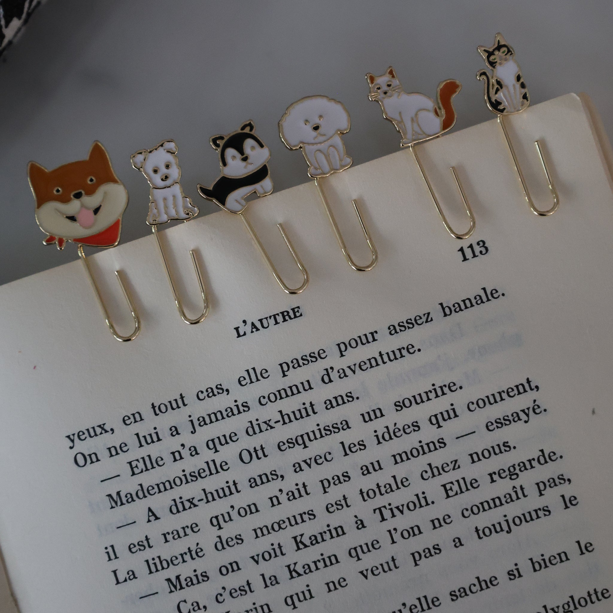 marque pages animaux