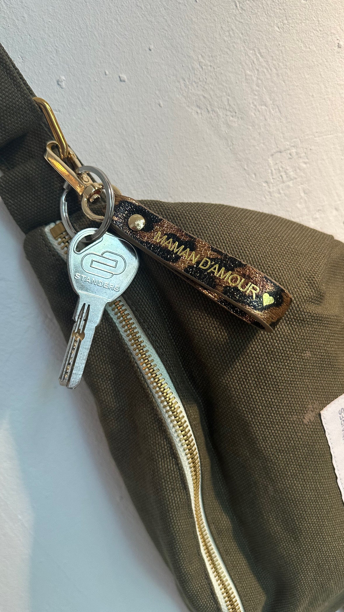 Porte clef maman d amour leopard 2