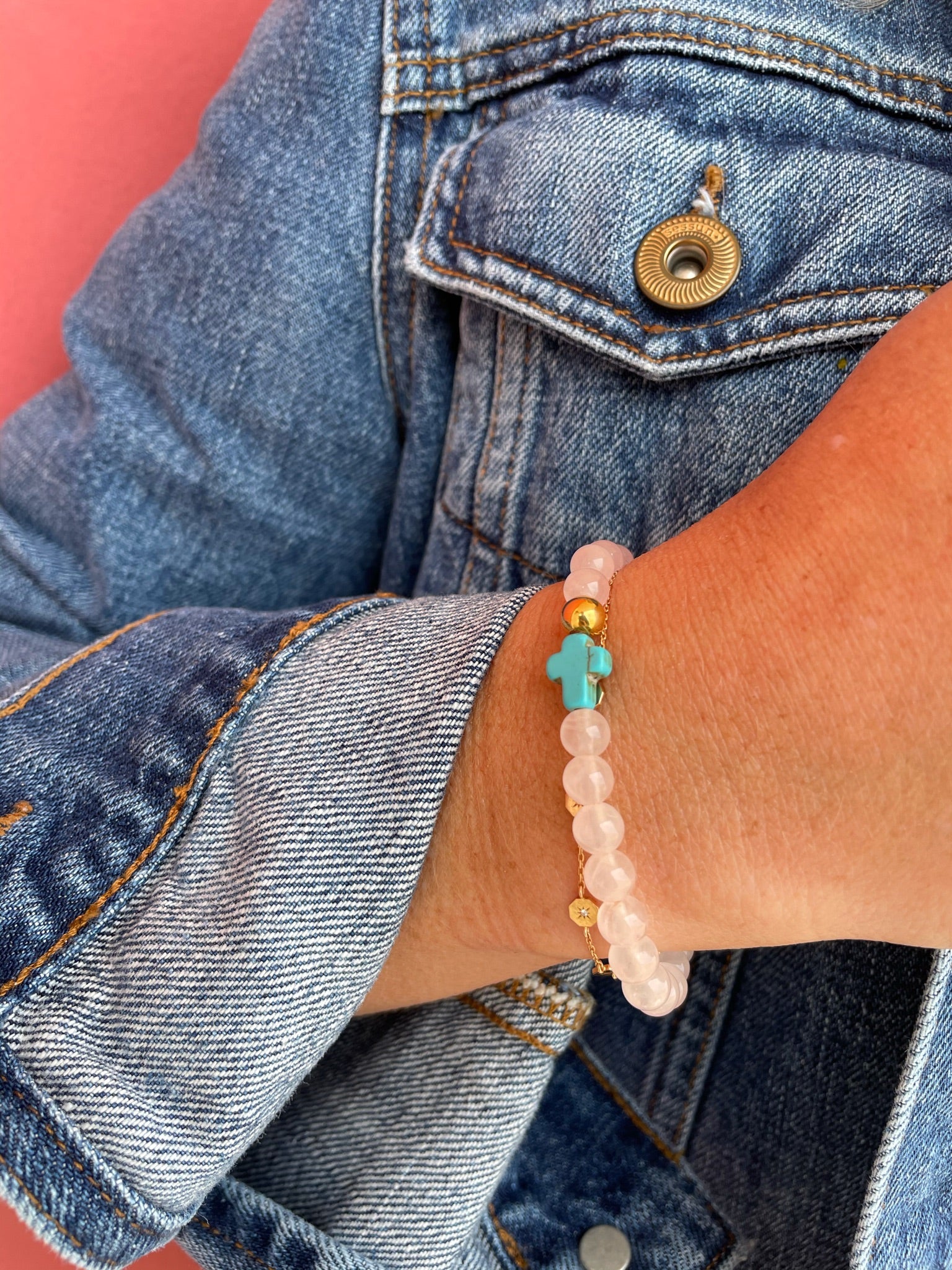 bracelet santa giulia rose