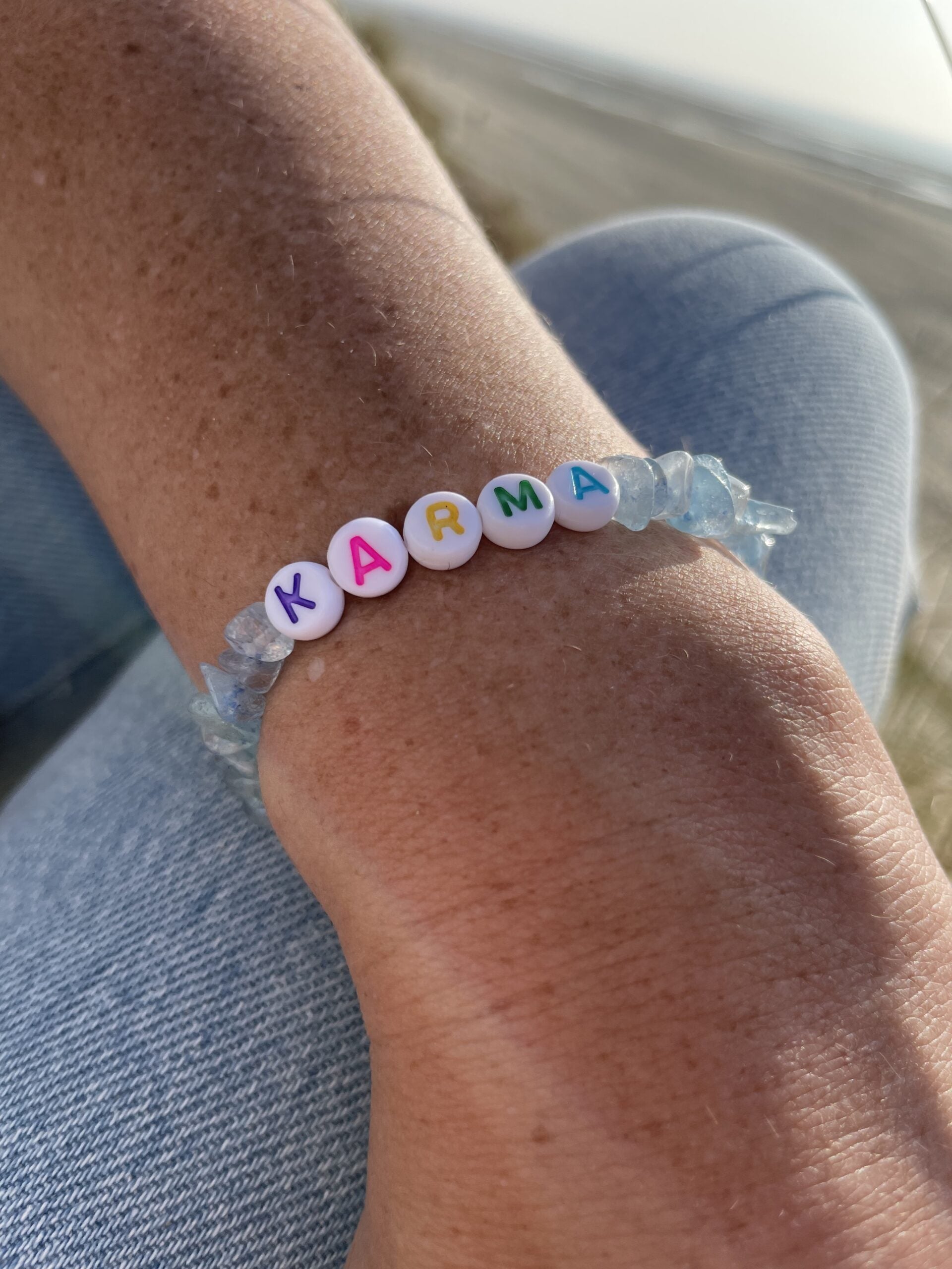 bracelet tikehau bleu  Karma