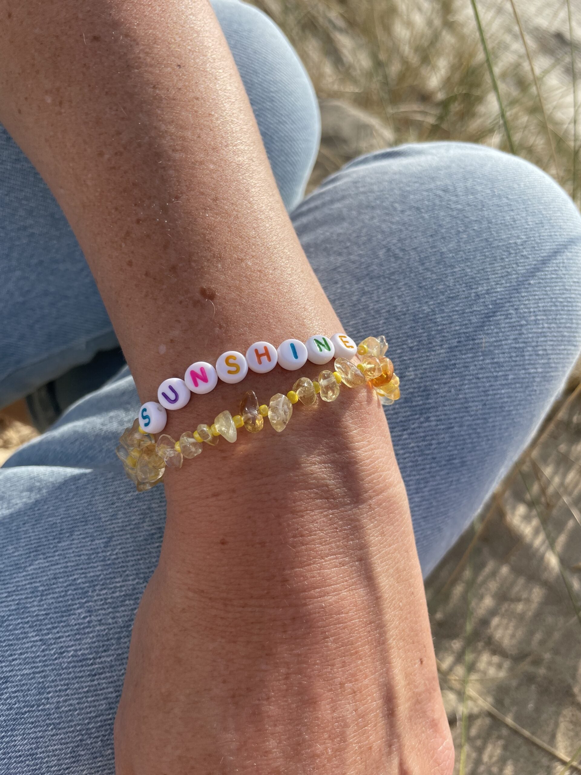 bracelet tikehau citrine sunshine dunes